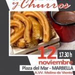 chocolatada y churros - marbella con los peques