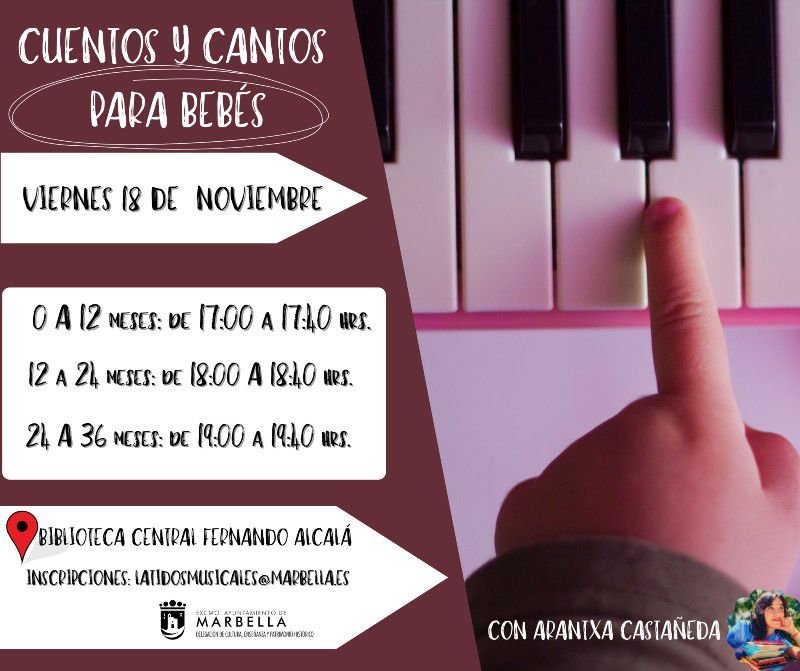 cuentos y cantos para bebés - marbella con los peques