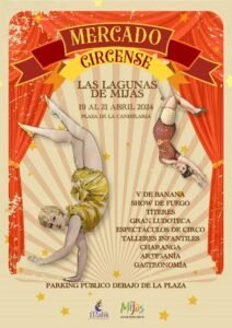 Come to the circus market of the laguna Fuengirola!