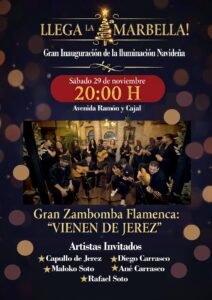 🎄✨ ¡La Navidad llega a Marbella con una Zambomba Flamenca espectacular! ✨🎶