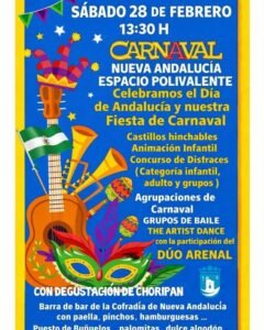 Carnaval y Día de Andalucía en Nueva Andalucía