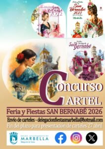 Cartel oficial de la Feria y Fiestas de San Bernabé 2026