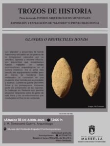 Trozos de historia: descubre los proyectiles de la Antigua Roma en Marbella